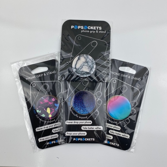 4 Popsocket Bundle (Patterns) - Picture 1 of 1